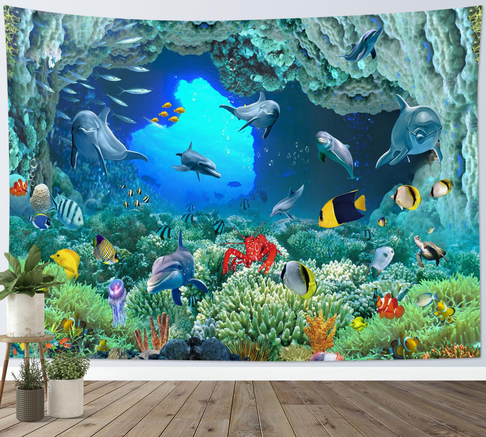 リーフタペストリー Blue